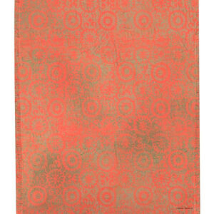 Made in USA Decorative Throw Blanket Aviary Abstract Feather 50x60" NEW - A6360